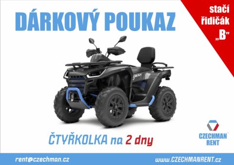 Čtyřkolka na 2 dny