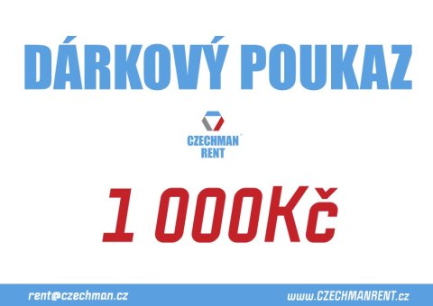 Voucher na 1.000,- Kč