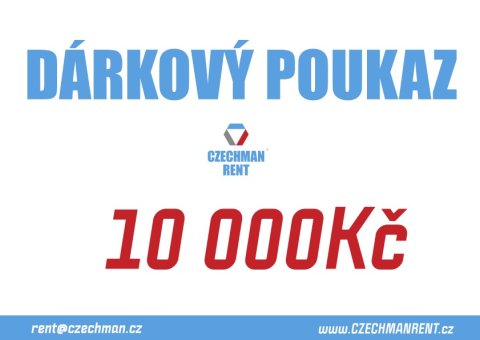 Voucher na 10.000,- Kč